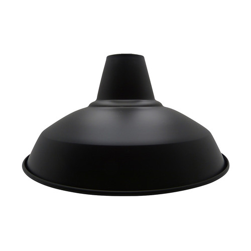 Industrial Light Shades Matt Black 305mm