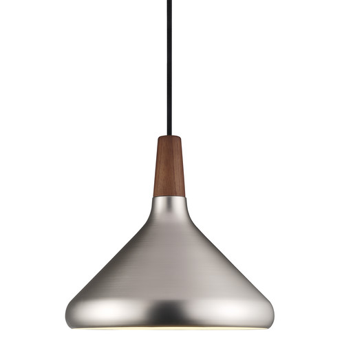 Nori 27 Pendant Light 60W Brushed Steel