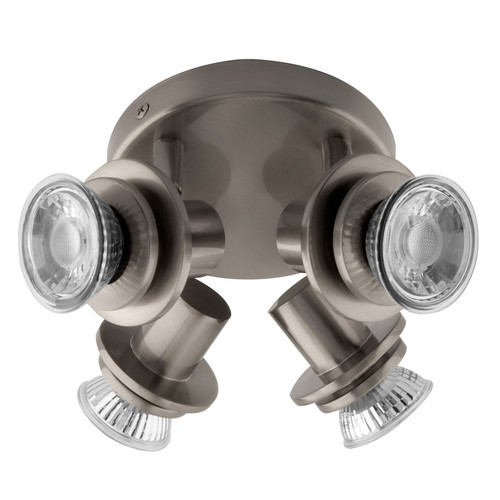 Saturn Quad 240V 4 x 75W Nickel