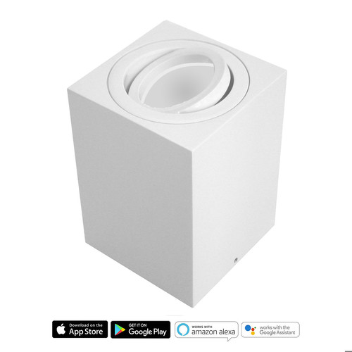 Rock Cube Spot White Uplight Smart LED 5W (50W) 2700K - 4000K