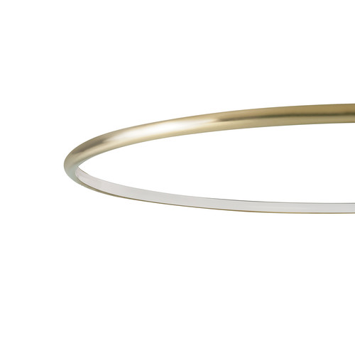 Lancia Tonda Circle Pendant Light (700mm) 38W Satin Brass