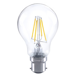BC LED 1055lm 240V Dimmable Clear Light Bulb 7.8W 2700K Warm White