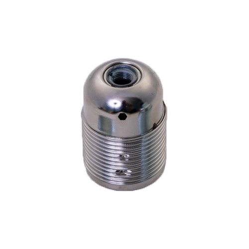 E27 Plain Zinc Lampholder Zinc
