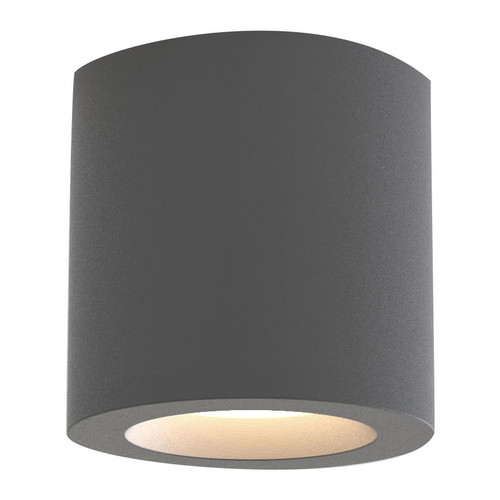 Kos II Surface Mounted Downlight GU10 240V 6W Textured Grey