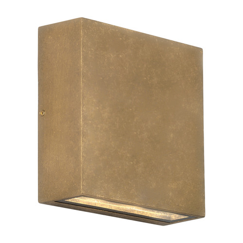 Elis Twin LED Up and Down Outdoor Garden Wall Light 240V Solid Brass 8.2W