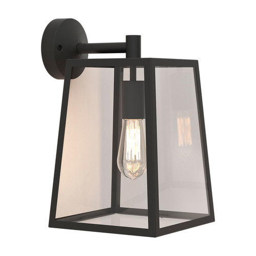 Calvi 305 Outdoor Garden Wall Light 240V 60W Black