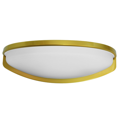 Vip 23 Frosted Glass Wall Light 240V 100W Gold