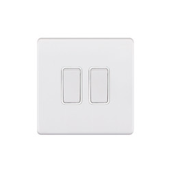 Screwless Matt White Range