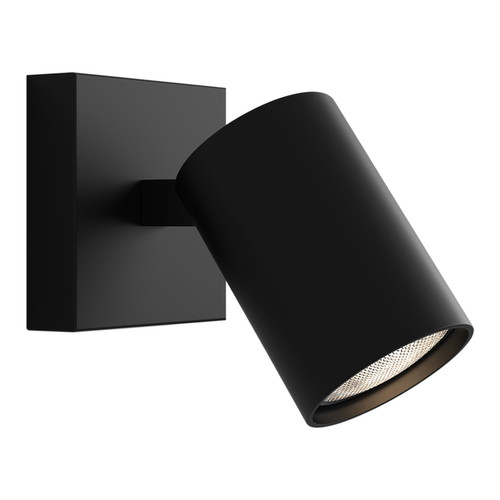 Ascoli Single Wall Light 240V 50W Matt Black