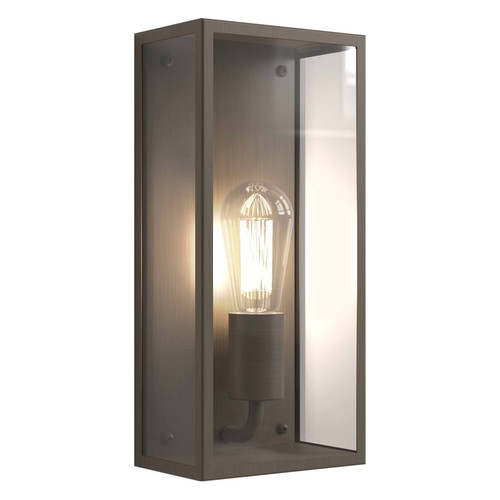 Messina II 160 Outdoor Garden Wall Light 240V 12W Bronze