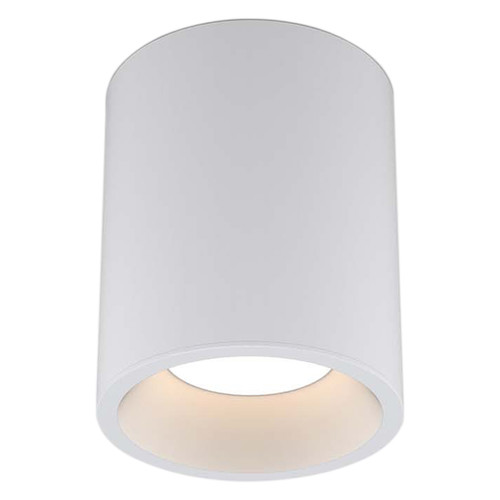 Kos 140 Surface Mounted LED Downlight 240V 12.8W 3000K Warm White Textured White
