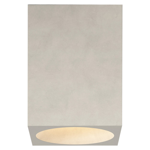 Kos Square 140 Surface Mounted Downlight GU10 240V 6W Concrete