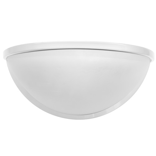Libra 24 Frosted Glass Wall Light 240V 150W White
