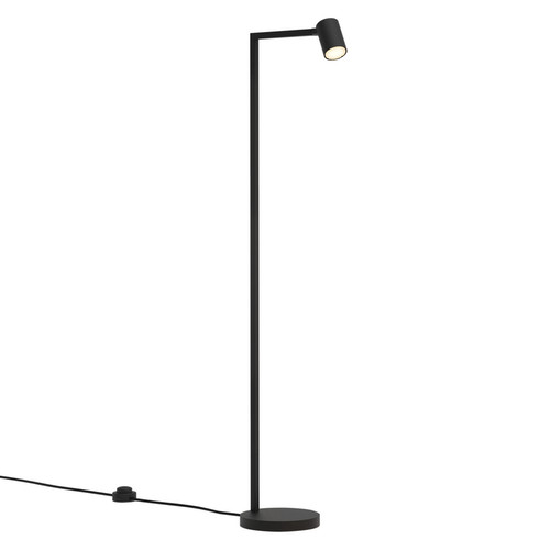 Ascoli Floor Lamp 240V Matt Black 6W