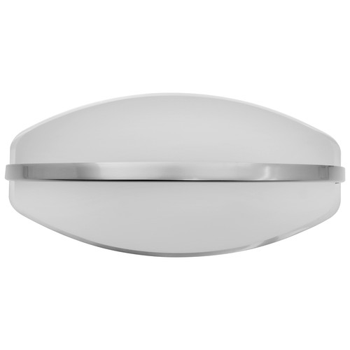 Gigo Maxi 30 Frosted Glass Wall Light 240V 150W Nickel