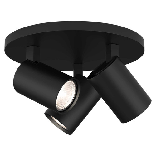 Ascoli Triple Round 240V 150W Matt Black