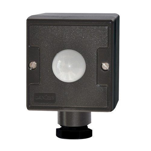 Compact Person Detector PIR Black 1500W