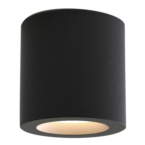 Kos II Surface Mounted Downlight GU10 240V 6W Textured Black