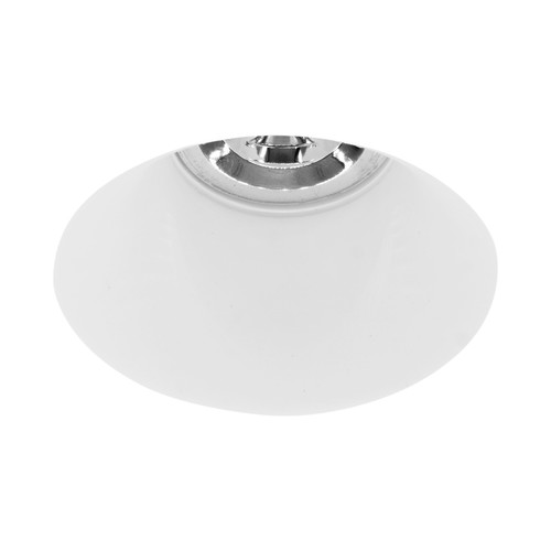Gypsum Plaster Trimless Round  Fire-Rated Downlight GU10 240V White 50W
