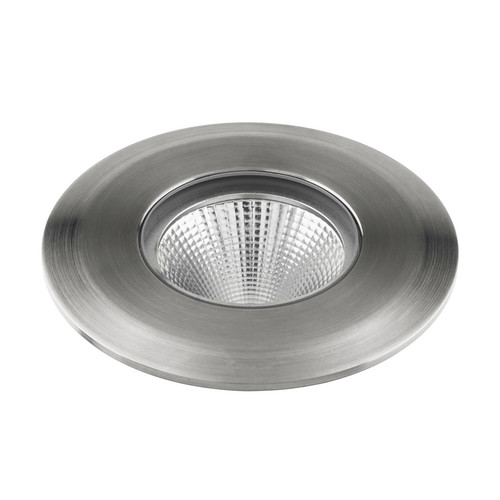 LED Recessed Uplight 240V 4W Stainless Steel 3000K Warm White