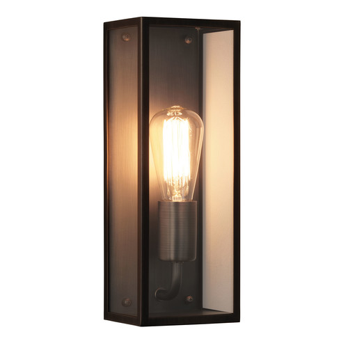 Messina 130 Outdoor Garden Wall Light 240V 60W Bronze