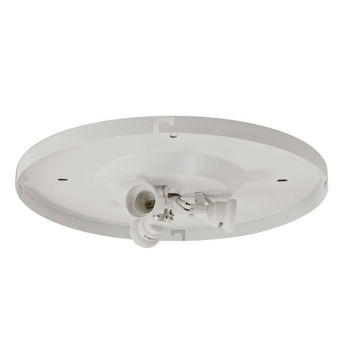 Bevel Three Way Ceiling Plate 3 x 60W White