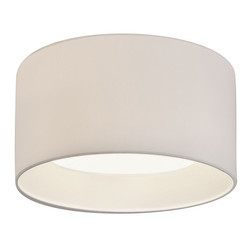 Bevel Round 450 Ceiling Kit Fabric White