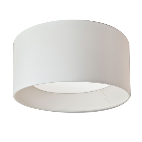 Bevel Round 600 Ceiling Kit Fabric White