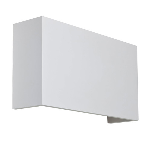 Pella Plaster Wall Light 240V 12W White