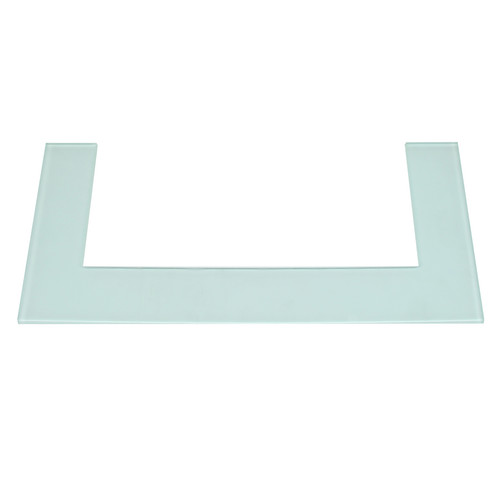 Linea V Glass Enameled Square