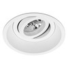 Mini Trim Adjustable Downlight Fire-Rated GU10 240V White 50W