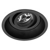 Mini Trim Adjustable Downlight Fire-Rated GU10 240V Black 50W