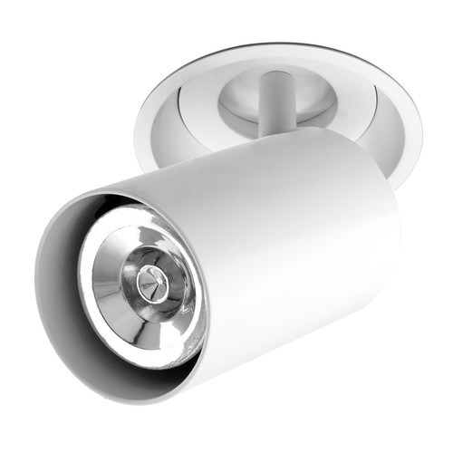 Mini Trim Adjustable Downlight Fire-Rated 240V GU10 Spotlight White 50W