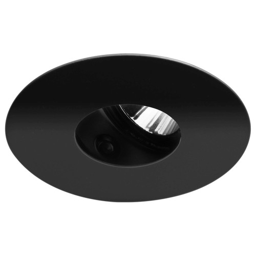 Invisible Adjustable Round Downlight GU10 240V 50W Black