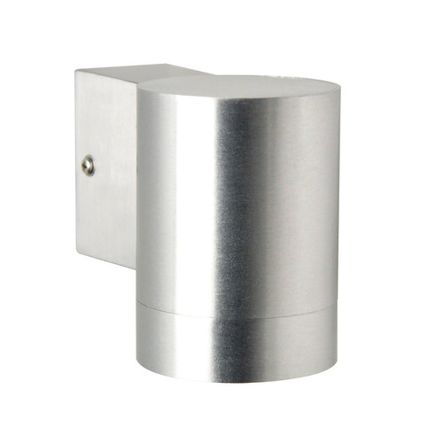 Tin Maxi Outdoor Garden Pillar Wall Light Aluminium 35W