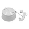 Plastic Pull Switch 1 gang 2 Way White