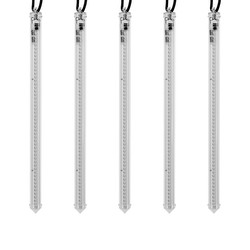 Snow Tubes with Falling Light Effect 240V Ice White 5 x 2.5W