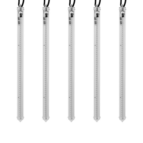 Snow Tubes with Falling Light Effect 240V Ice White 5 x 2.5W