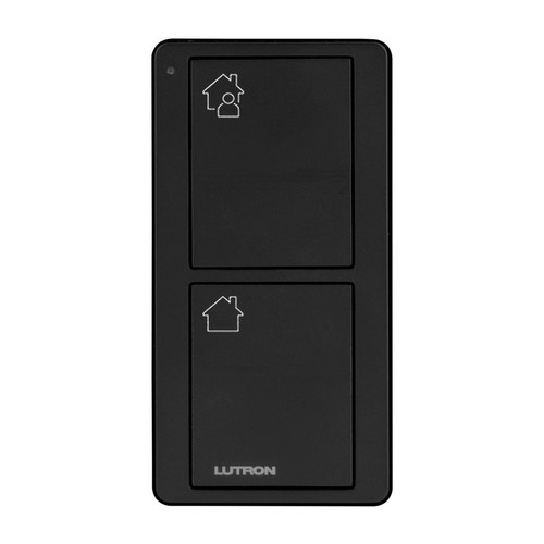 Lutron Pico Wireless 2 Button Scene Home and Away Control Black