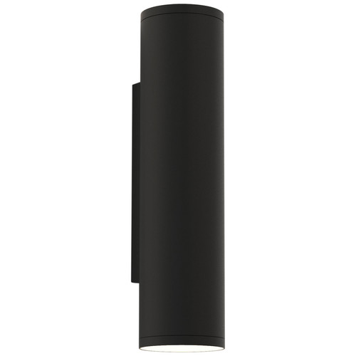 Ava 300 Up and Down Outdoor Garden Light Textured Black 12W