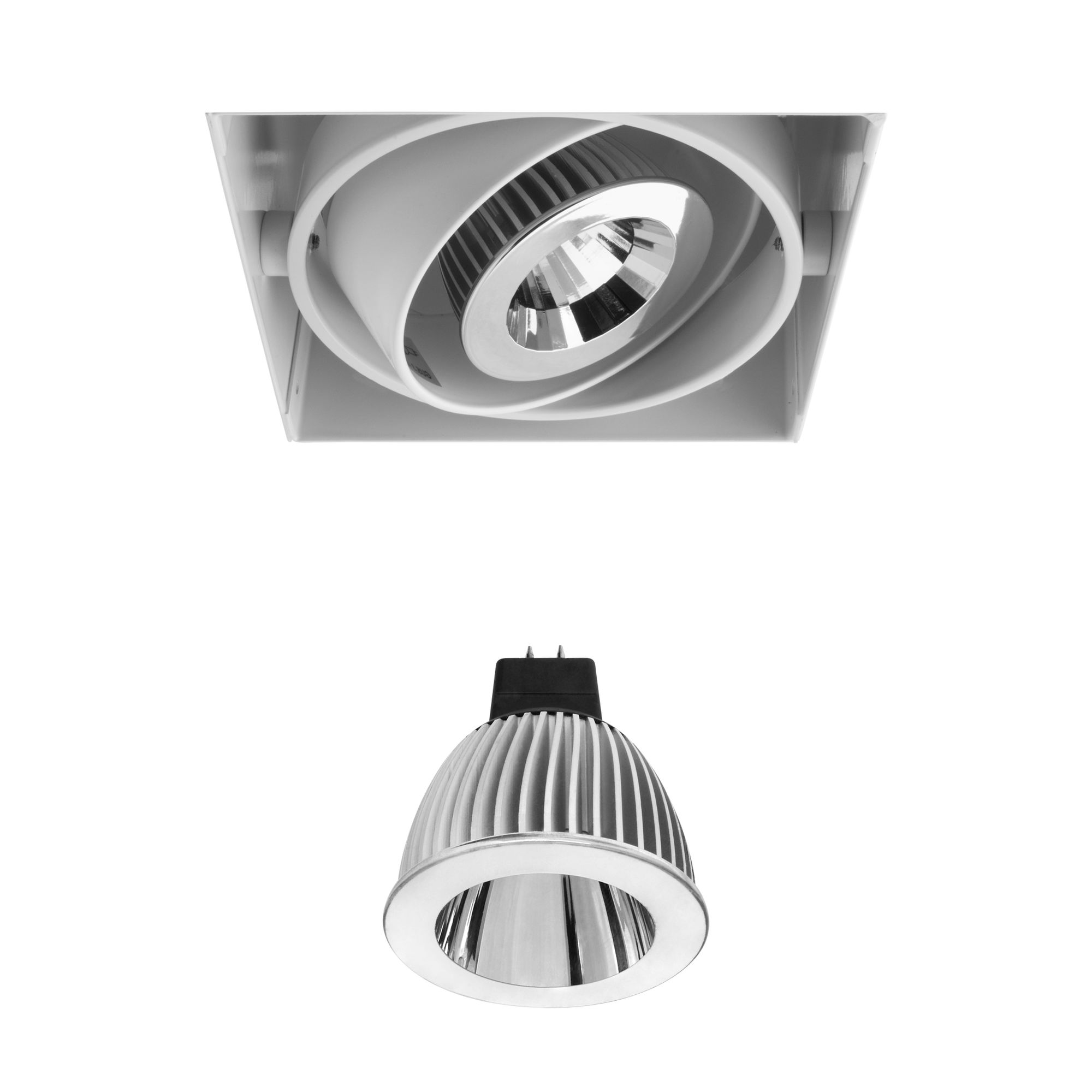 Grid Trimless Single Dim to Warm Reality LED (3000K - 2000K Warm White ...