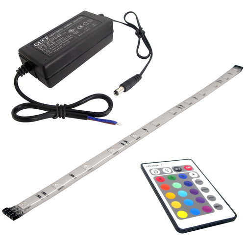 LED Tape 30 RGB 3m (12xSMD 5050 LEDs) 12V Remote Kit 3m 2W