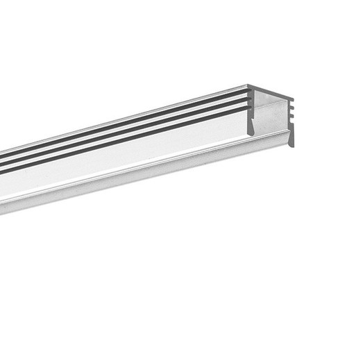 Maxi Surface LED Tape Extrusion Profile Anodised Aluminium 2070mm