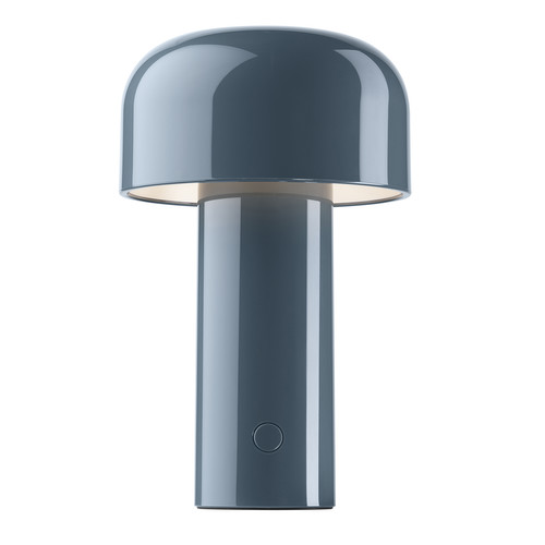 Bellhop LED Rechargeable Table Lamp Grey Blue 3W