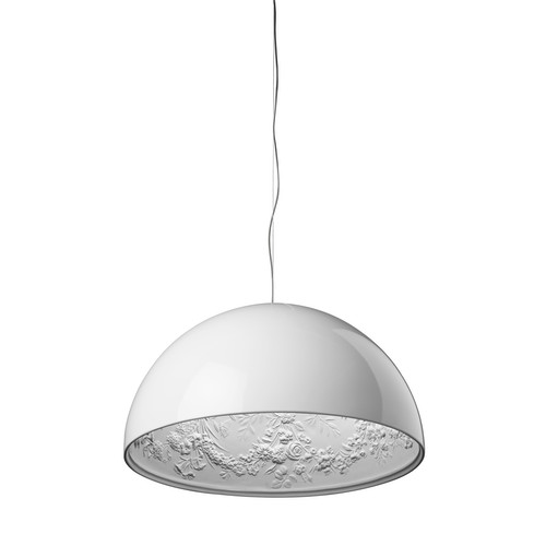 Skygarden Pendant Light 240V 150W Glossy White