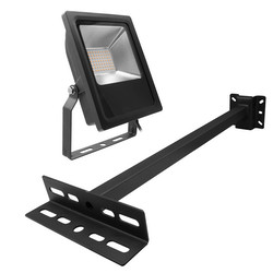 Black LED Outdoor Garden Sign Light 240V 30W (=300W) 4000K Cool White