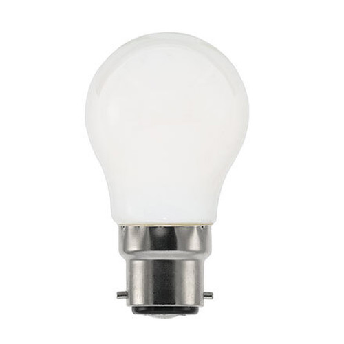 LED Golfball Dim to Warm BC 470lm Light Bulb 5W 2000K - 2700K Warm White