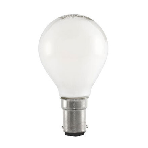 LED Golfball Lamp Dim to Warm SBC 470lm Light Bulb 5W 2000K - 2700K Warm White