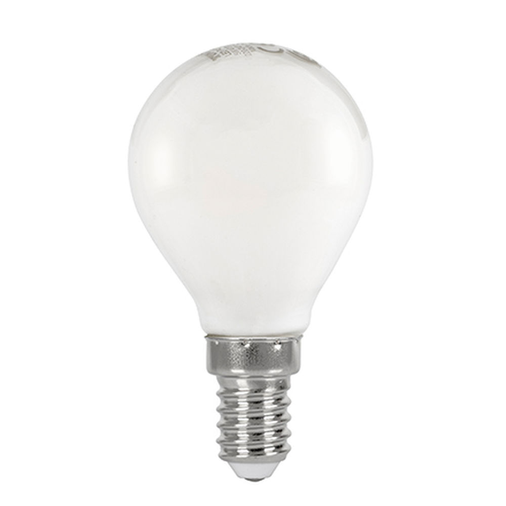 6x SUNSEED Glühfaden LED Golfball-Lampen E14, 5W Warmweiß (2700K), Ersetzt 48W