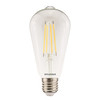 LED ST64 Carbon Filament Cage Light Bulb 806lm Dimmable ES 7W 2700K